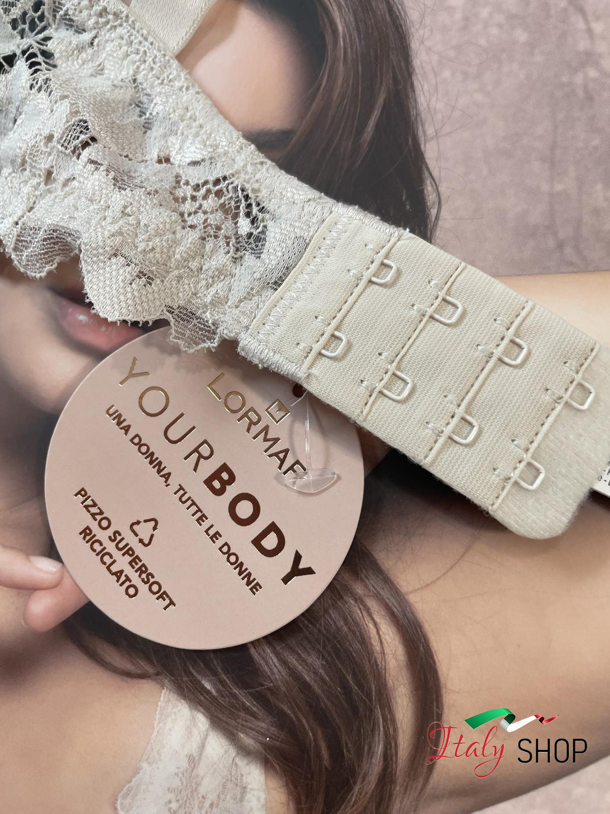 Дантелен сутиен тип Balconette Lormar Comfy колекция YOUR BODY