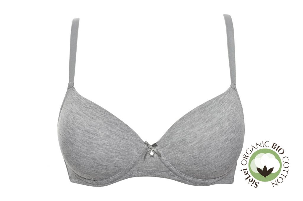 Сутиен от органичен памук без банел Sielei 1456 серия Natural Cotton