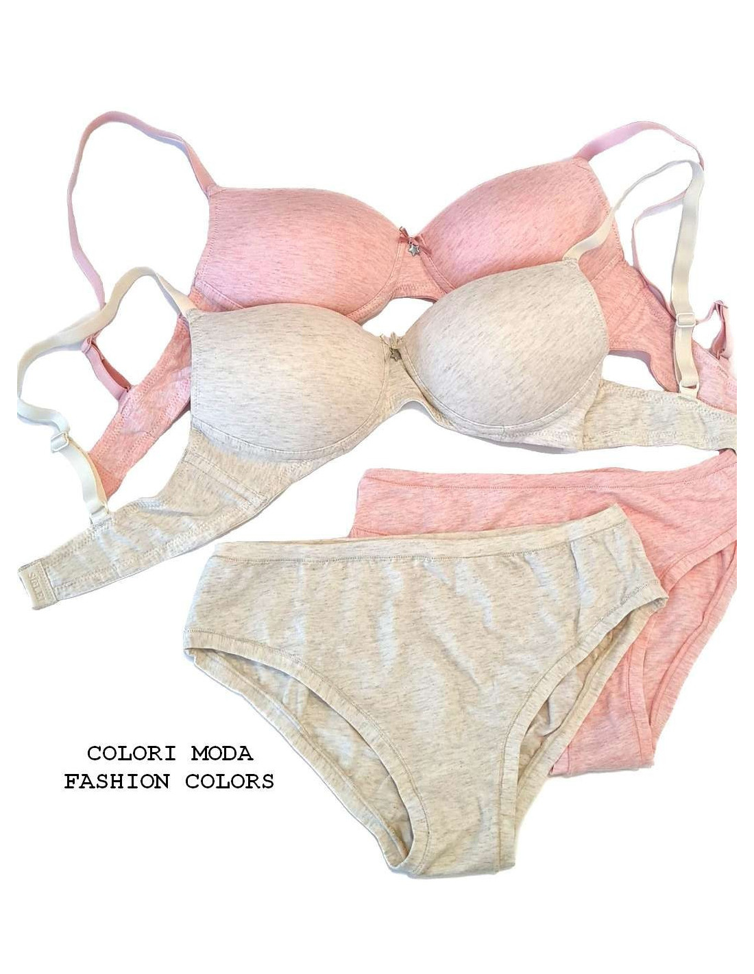 Сутиен от органичен памук без банел Sielei 1456 серия Natural Cotton