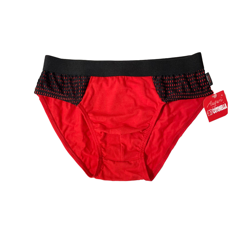 Mъжки памучен слип Cotonella EU117 Cristmas Collection