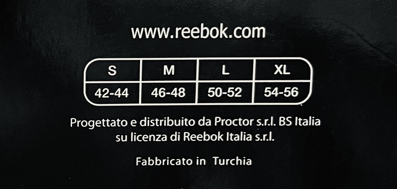 Мъжки памучен клин за ски и зимни спортове с ергономичен дизайн Reebok Calzamaglia
