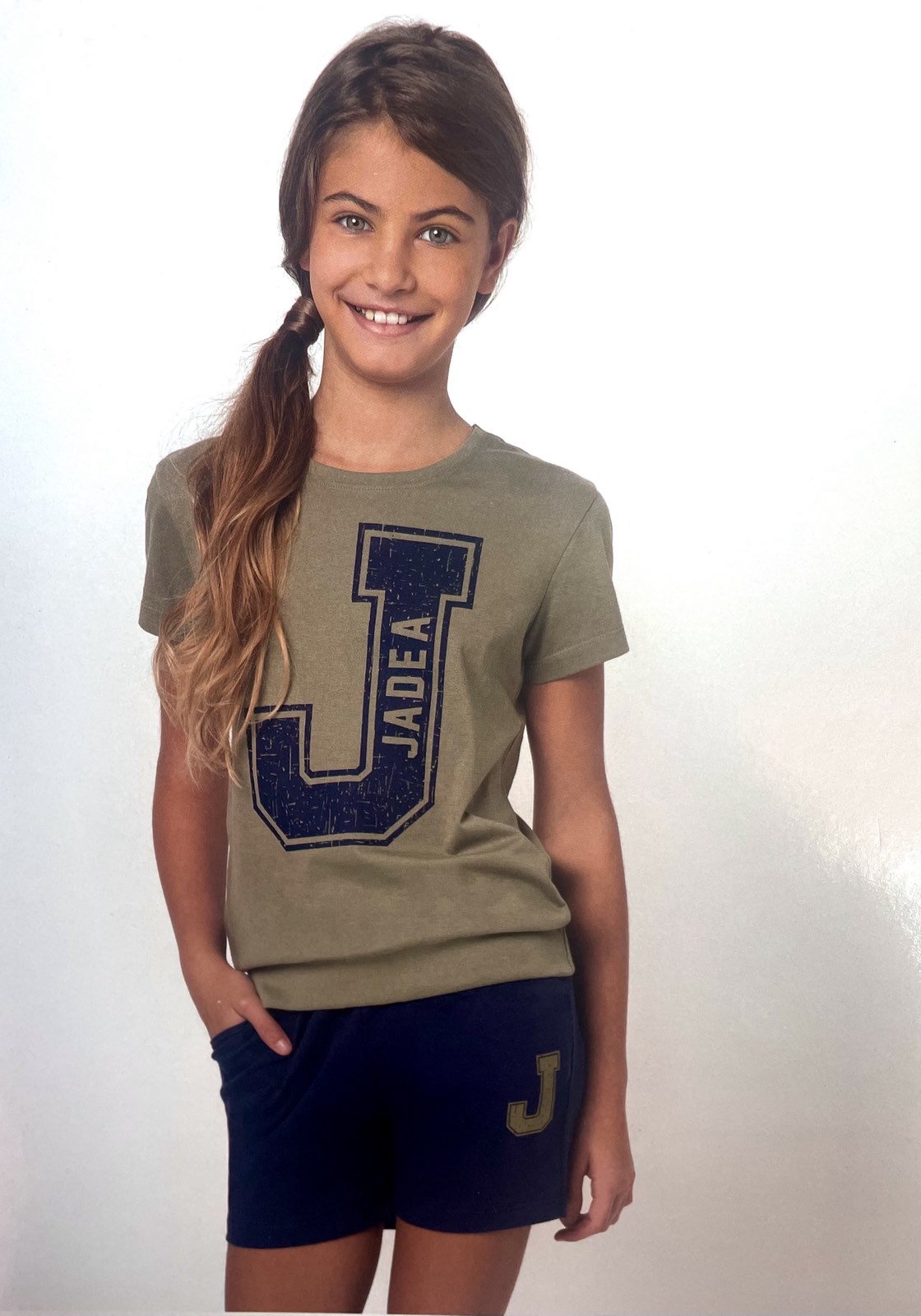 Детска лятна пижама за момиче Jadea Girl 2017