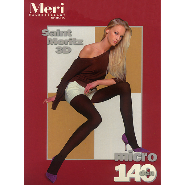 Плътен чорапогащник с микрофибър Meri Micro 140 ДЕН